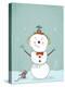 Merry Little Snowman, 2019 (Digital)-Roberta Murray-Premier Image Canvas