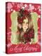 Merry Pixie Blossom - Merry Christmas-Sheena Pike Art And Illustration-Premier Image Canvas