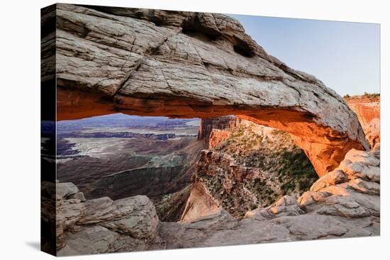 Mesa Arch on the Island in the Sky, Canyonlands National Park, Utah, USA-Art Wolfe-Premier Image Canvas