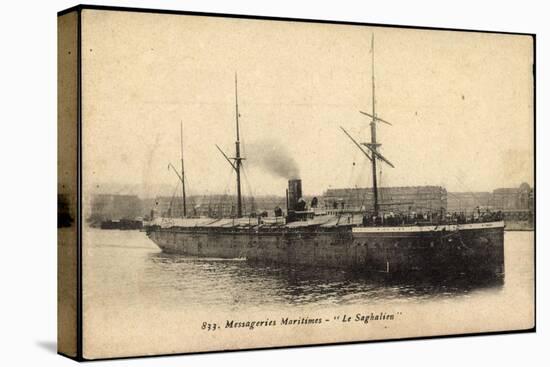 Messageries Maritimes, Dampfschiff Le Saghalien-null-Premier Image Canvas