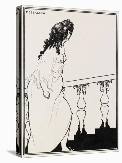 Messalina Returning from the Bath, 19th Century-Aubrey Beardsley-Premier Image Canvas