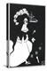 Messalina-Aubrey Beardsley-Stretched Canvas