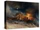 Messieurs Les Voyageurs on Their Return from Italy (Par La Diligence) in a Snow Drift-J. M. W. Turner-Premier Image Canvas