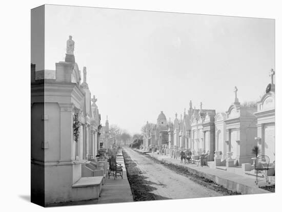 Metairie Cemetery, New Orleans, Louisiana-null-Stretched Canvas