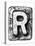Metal Alloy Alphabet Letter R-donatas1205-Stretched Canvas
