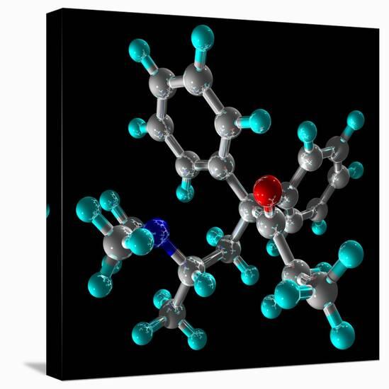 Methadone Opioid Drug Molecule-Laguna Design-Premier Image Canvas