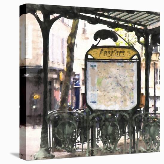 Metro Paris Abbesses-Philippe Hugonnard-Premier Image Canvas