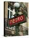 Metro Sign, Paris, France, Europe-Neale Clarke-Premier Image Canvas