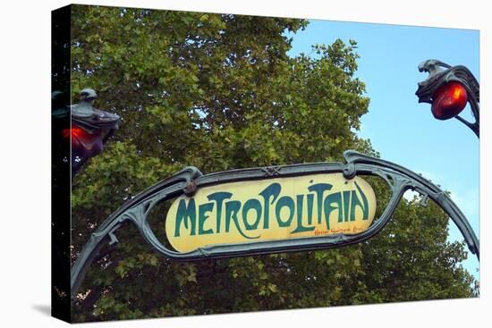 Metro Sign Paris-Hans Peter Merten-Premier Image Canvas