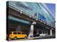 Metromover and Mural by Wyland on Se 1st Street, Miami, Florida, USA, North America-Richard Cummins-Premier Image Canvas