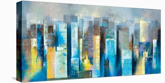 Metropolis Vista II-Georges Generali-Stretched Canvas