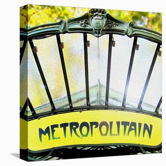 Metropolitain Entrance-Tosh-Stretched Canvas