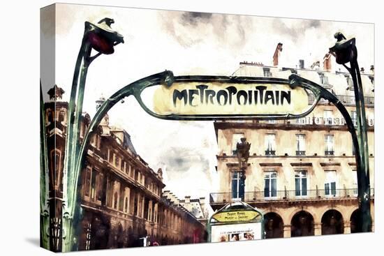 Metropolitain Palais Royal-Philippe Hugonnard-Premier Image Canvas