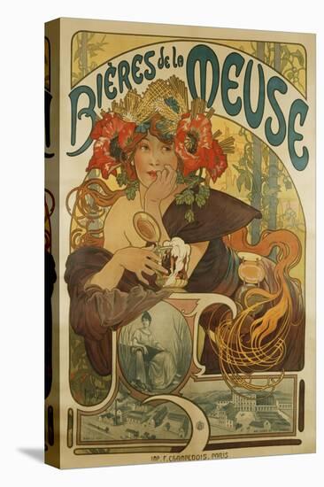 Meuse Beer-Alphonse Mucha-Premier Image Canvas