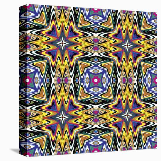 Mexican Pattern-Sangoiri-Stretched Canvas