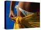 Mexican Woman with Swimwear-Mitch Diamond-Premier Image Canvas