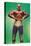 Mexican Wrestler Body Builder-null-Stretched Canvas