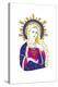 Mexicana - Sacred Heart-null-Stretched Canvas