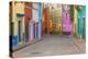 Mexico, Guanajuato. Colorful Street Scene-Jaynes Gallery-Premier Image Canvas