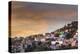 Mexico, Guanajuato. the Colorful Homes and Buildings of Guanajuato at Sunset-Judith Zimmerman-Premier Image Canvas