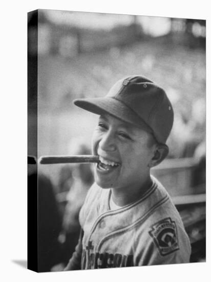 Mexico Little League Team Member after Winning the Championship Game-null-Premier Image Canvas