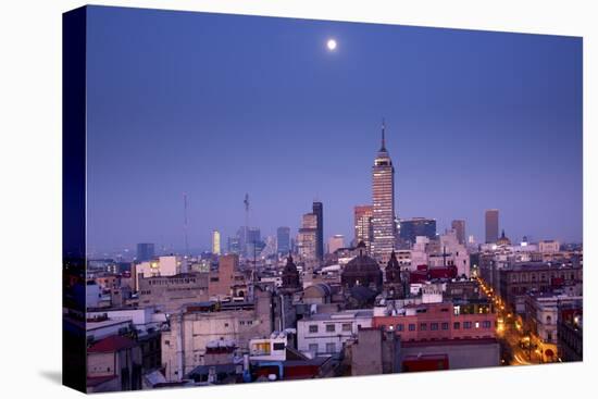 Mexico, Mexico City, Torre Latinoamericana, LatinAmerican Tower, Landmark, Skyline-John Coletti-Premier Image Canvas