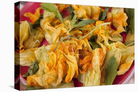 Mexico, Oaxaca, Squash Blossom Flowers-Merrill Images-Premier Image Canvas