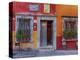 Mexico, San Miguel de Allende, Back streets of the town with colorful buildings-Terry Eggers-Premier Image Canvas