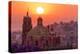 Mexico, San Miguel De Allende. City Overview at Sunset-Jaynes Gallery-Premier Image Canvas