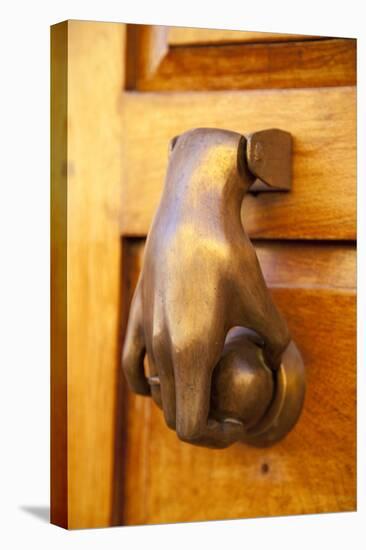 Mexico, San Miguel de Allende, doorknocker-Hollice Looney-Premier Image Canvas