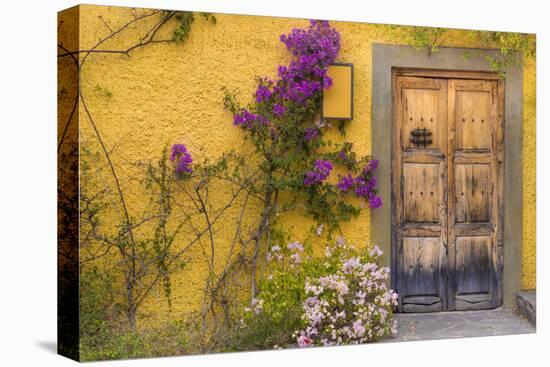 Mexico, San Miguel De Allende. Wooden Doorway-Jaynes Gallery-Premier Image Canvas