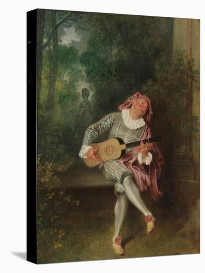 Mezzetin, c.1718-20-Jean Antoine Watteau-Premier Image Canvas