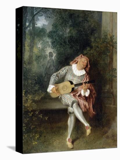 Mezzetin-Jean-Antoine Watteau-Premier Image Canvas