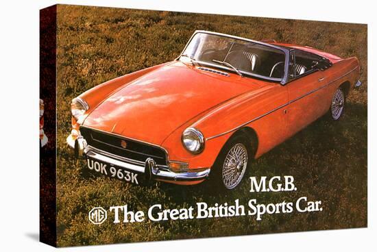 MG - Great British Sports Car-null-Stretched Canvas