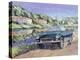 Mgb by a French Canal-Clive Metcalfe-Premier Image Canvas