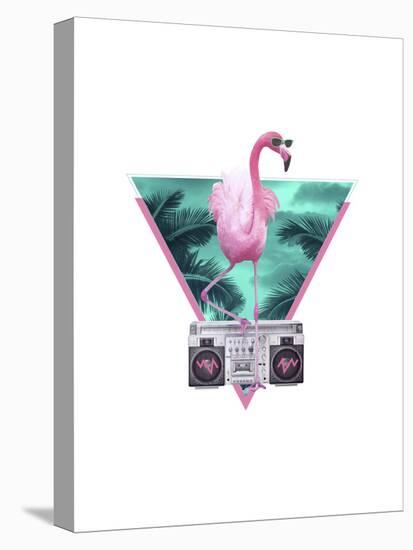 Miami Flamingo-Robert Farkas-Premier Image Canvas
