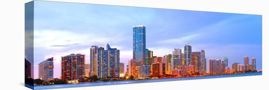 Miami Florida at Sunset-Fotomak-Premier Image Canvas