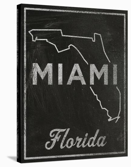 Miami, Florida-John Golden-Stretched Canvas