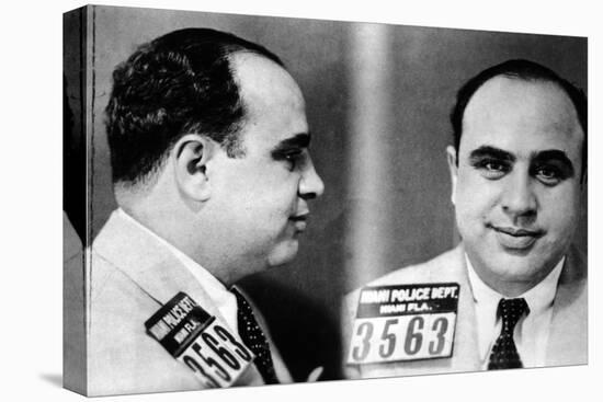 Miami Police Department Mug Shot of Al Capone, 1930-null-Premier Image Canvas
