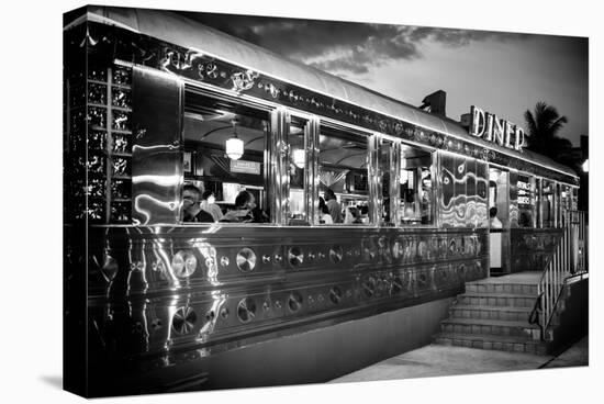 Miami South Beach and Art Deco - Diner Restaurant - Florida - USA-Philippe Hugonnard-Premier Image Canvas