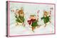 Mice with Candy Canes-Beverly Johnston-Premier Image Canvas