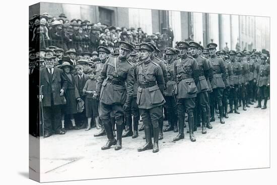 Michael Collins (1890-1922) (Left) as Head of the Irish Free State Army at the Funeral of Arthur…-Irish Photographer-Premier Image Canvas