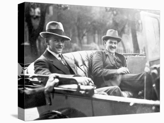 Michael Collins (1890-1922) with Emmet Dalton During the Treaty Discussions in London, 1921-English Photographer-Premier Image Canvas