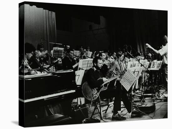 Michael Garrick Conducting an Orchestra at Berkhamsted Civic Centre, 1985-Denis Williams-Premier Image Canvas