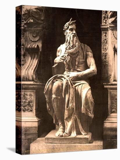 Michelangelo's Moses, 1890s-Science Source-Premier Image Canvas