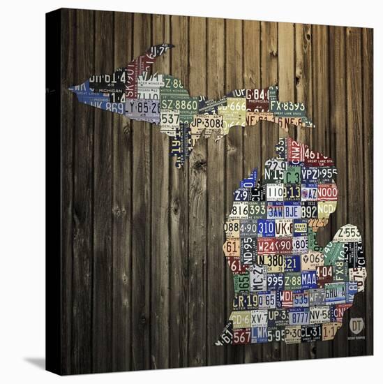 Michigan Counties License Plate-Design Turnpike-Premier Image Canvas