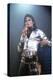 Mickael Jackson on Stage in Los Angeles in 1993-null-Stretched Canvas