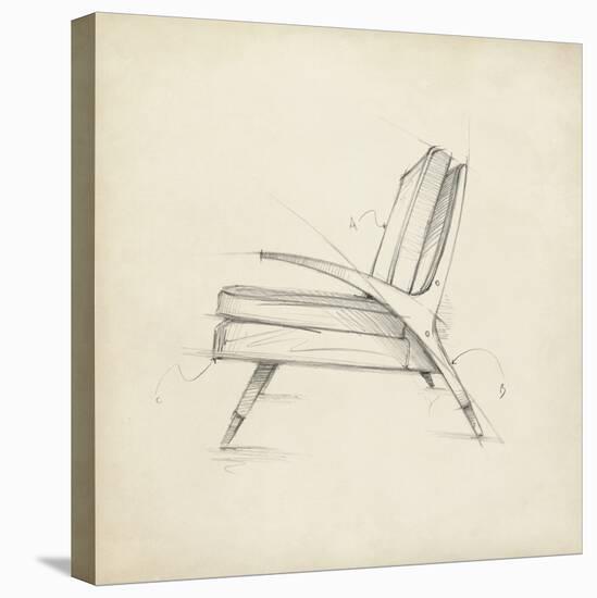 Mid Century Furniture Design II-Ethan Harper-Stretched Canvas