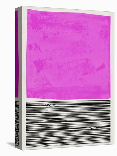 Mid Century Magenta Study-Eline Isaksen-Stretched Canvas