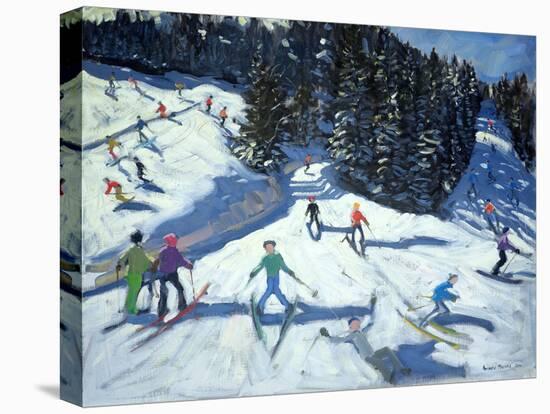 Mid-Morning on the Piste, 2004-Andrew Macara-Premier Image Canvas